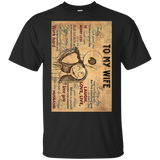 to my wife Black T-Shirt Men