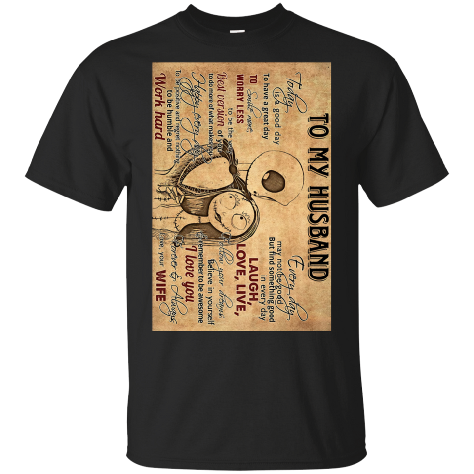 to my husband cx Black T-Shirt Men