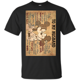 to my husband c Black T-Shirt Men