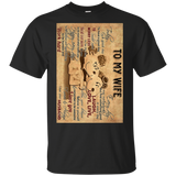 to my wife to day Black T-Shirt Men