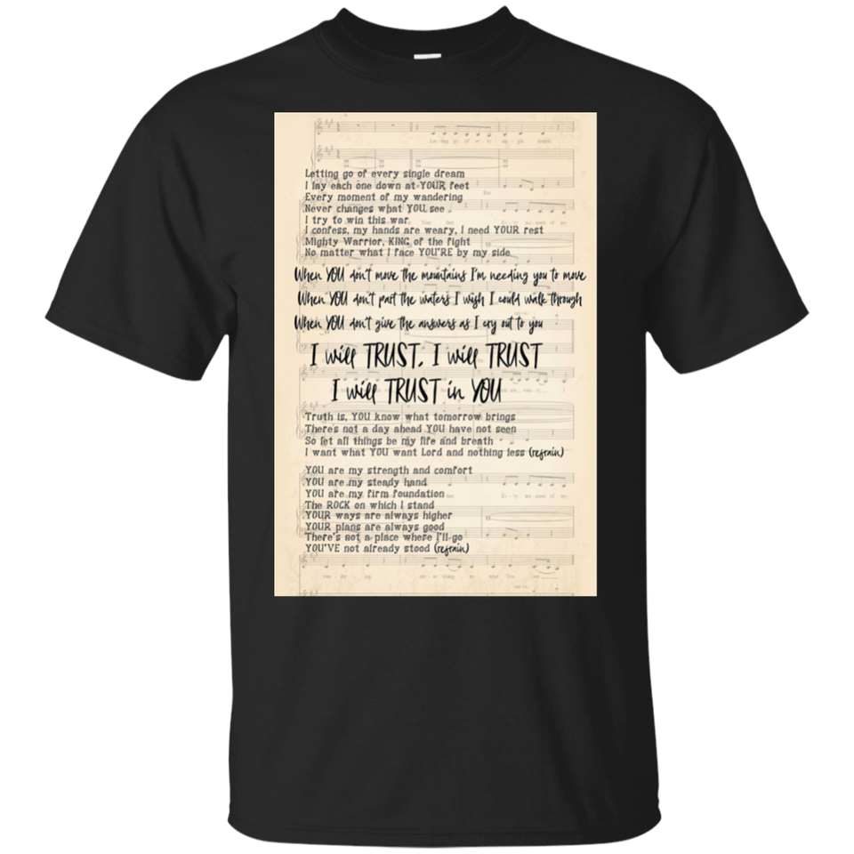 letting go of every Black T-Shirt Men