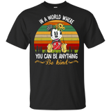 in a would where Black T-Shirt Men