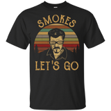 smokes let_s go Black T-Shirt Men