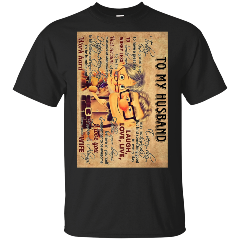 to my husband 1q Black T-Shirt Men